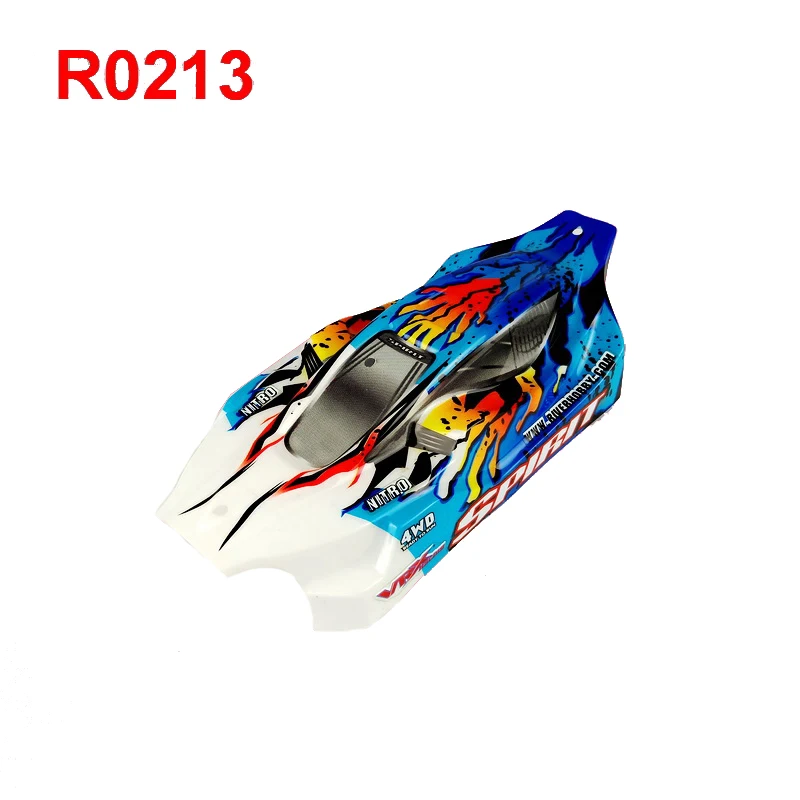 R0213/R0072/R0074 VRX Racing PVC-Karosserie für Off-Road-Buggy, passend für FTX Vantage VRX Racing RH1016/ RH1017 Spirit Buggy