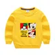 Herbst Neue Cartoon Mickey Druck T-Shirt Jungen Mode Lange Hülse O-ansatz Baumwolle Tops Tees Kinder