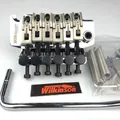 Wilkinson lizenzierte 6-saitige E-Gitarre Double Locking Tremolo System Brücke 42mm R2 Mutter Chrom
