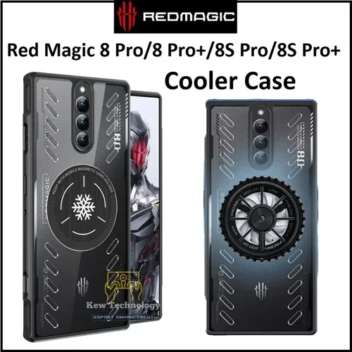 Fall für Nubia Magic 9 Pro Red Magic 8 Pro Red Magic 8 Pro 8s Pro Kühler Kühl abdeckung Stoßstange