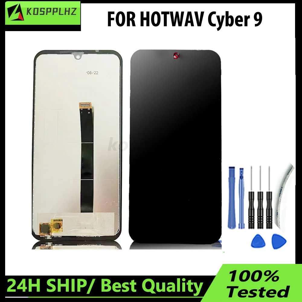 Neu für Hotwav Cyber 9 Pro LCD-Display Touchscreen Digitalis ierer Baugruppe Ersatz werkzeuge Image