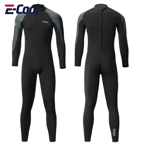 Neopren Neopren anzug für Männer Tauchanzug 1 5mm warm halten Schwimmen Surf Neopren anzug Angeln