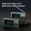 Tragbare FM/MW/SW Radio große LED-Anzeige Radio drahtlose Bluetooth-Lautsprecher Dual-TF-Kartens