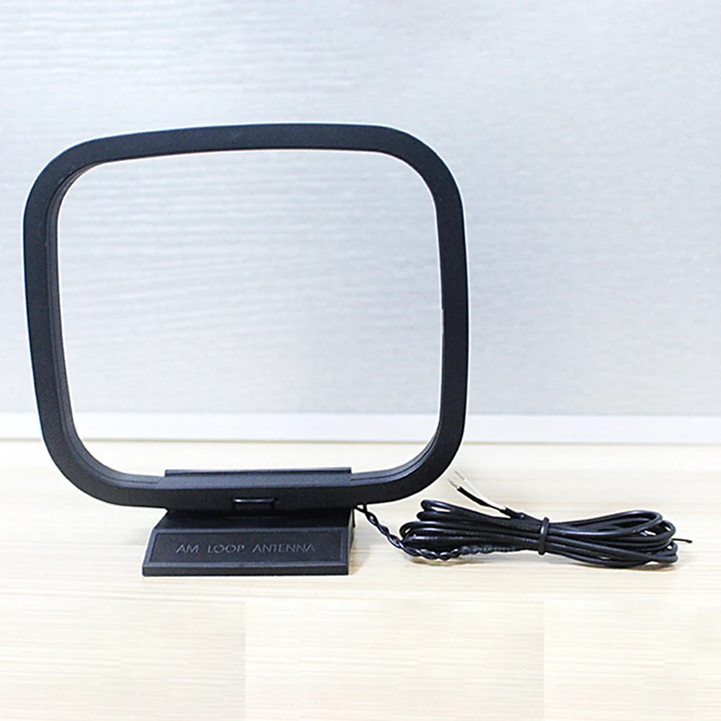 Mini Universal FM/AM Loop Antenne für Sony Sharp Chaine Stereo Av Empfänger Systeme Anschluss Empfänger Image