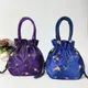 Kosmetik tasche Stickerei Damen binden Tasche Hanfu Kordel zug Taschen Frauen Blume Handtaschen