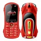 Automodell Handy 1 8 Zoll Druckknopf Mini Auto Form Schlüssel Student Dual Sim Telefon MP3 echte