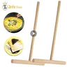 T Form Holz Crêpe Maker Pfannkuchen Teig Spreader Stick Home Küche Werkzeug DIY Pfannkuchen