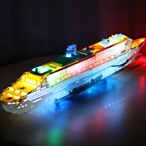Kreuzfahrt schiff Spielzeug Ocean Liner Kreuzfahrt schiff Boot elektrisches Schiff Spielzeug mit