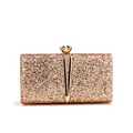 Metall kette Abend taschen Pailletten Abschluss ball Dinner Party Clutch Luxus Damen Geschenk Mini