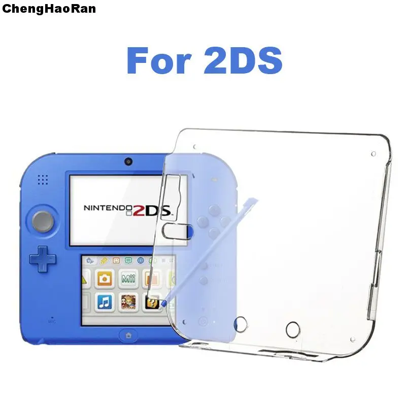 1 Stück Schutzhülle aus klarem Kristall für Hartsc halen haut für 2ds Staubs chutz folie für Nintendo 2ds Displays chutz folie Image