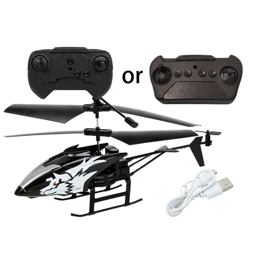 4XBD 2-Kanal-RC-Hubschrauber Mini-Hubschrauber für Kinderspielzeug USB-wiederaufladbares