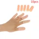 10 teile/satz Silikon Gel Tube Hand Bandage Finger Protector Schmerz linderung Daumen kappe