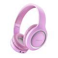 Kugisaki Wireless Earbuds Bluetooth Headset Stereo Cell Phone Wireless Game Gift Headset Universal Foldable Bluetooth 5.1 Purple Ear Buds