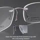 Brillen nasen polster Ersatz für Silhouette rahmenlose Brillen Brillen und Brillen gestelle