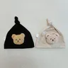 Weiche Baby mütze für Neugeborene von 0 niedlichen Bären kappe Neugeborenen zubehör Babys Hut