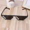 Coole 3 bit mlg pixel ierte Sonnenbrille beschäftigen sich damit Brille Pixel Sonnenbrille cool 3 bit mlg pixel ierte Sonnenbrille beschäftigen sich damit Glas