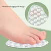 Gel Silikon High Heels Vorfuß Pad Sandalen Vorfuß Aufkleber unsichtbare Anti-Verschleiß selbst klebende Massage rutsch feste Frauen Schuh pad