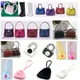 PU Leder Mode 30 Stile Puppenhaus Kinder Spielzeug Dame Ledertasche Puppen Handtasche 1/6 Puppe