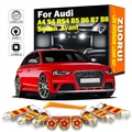 Zuorui canbus auto led innen karte kuppel kofferraum licht kit für audi a4 s4 rs4 b5 b6 b7 b8 innen