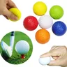 6 Stück Golf Übungs ball Pu Soft Balls Spielzeug Indoor Übungs ball Sport Übung Golf Schwamm Raum