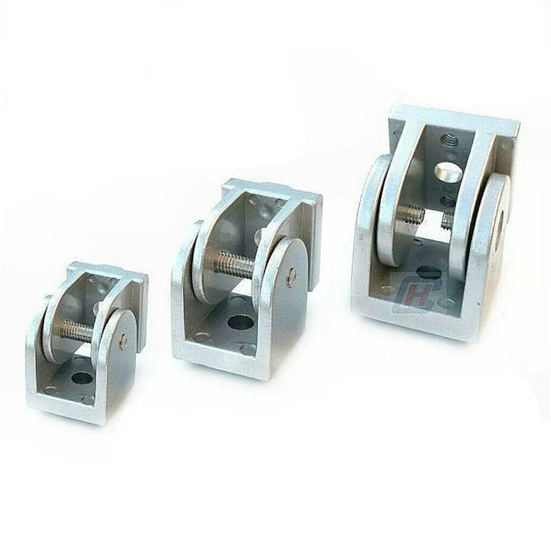 1 STÜCK 2020/3030/4040 Zinklegierungsscharnier Industrieller Aluminium-Einstellwinkelverbinder für Aluminiumprofile der Serie 20 30 40 Image