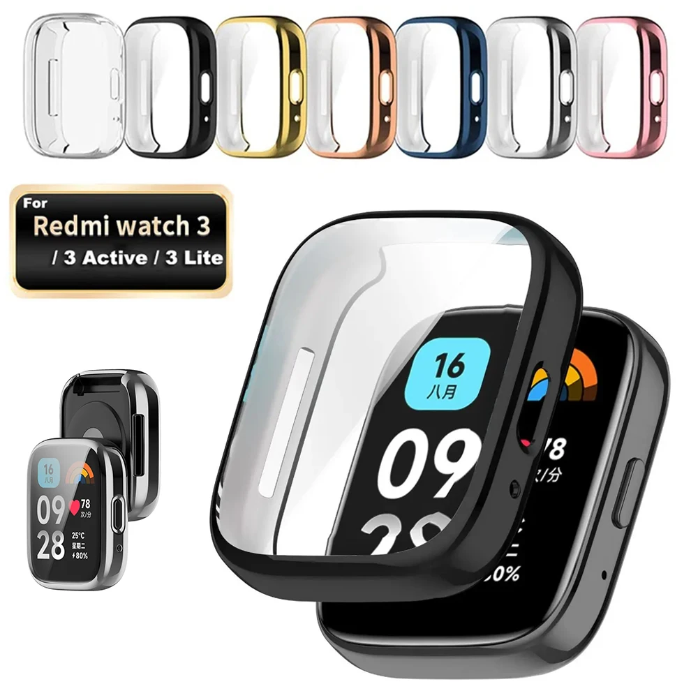 TPU-Displayschutzfolie für Xiaomi Redmi Watch 4, Smart-Armband-Hülle, Schutzhülle für Xiaomi Redmi Watch 3, Active/Lite Image