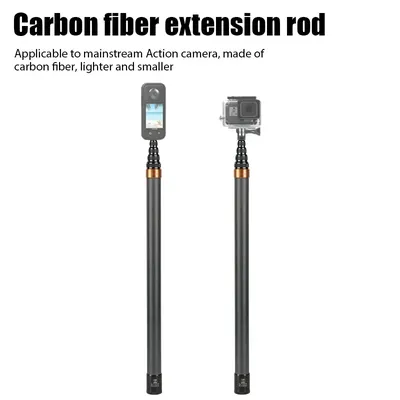Insta360 x3 Kohle faser unsichtbarer Selfie Stick 2,9 m Kohle faser verlängert Gopro Selfie Stick Zubehör