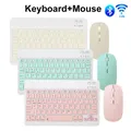 Bluetooth drahtlose Tastatur Maus für iPad Telefon Tablet tragbare Bluetooth-Tastatur und Maus für