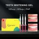 Luxsmile Zahn Bleaching Gel Set 3ml Harnstoff Peroxid Gel Zahn Bleichen Zahn Spritze 3pc Aufhellung