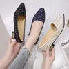 COOTELILI Neue Mode Flache Schuhe Frauen 2,5 cm Ferse Nicht-slip Wohnungen Slip Auf Schwarz Spitz Casual Comfortbal größe 35-42
