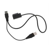 USB 2.0 Sata Cable Sata 13Pin To USB-A Adapter USB 2.0 To 13Pin(7+6) Sata Cable