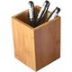 Porte-crayon de bureau en bois de bambou, support polyvalent, tasse à crayons, Pot, organisateur de