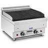 Royal Catering - Grill pierre de lave 2 x 7200W 50 x 47cm 4,5kg Pierre de lave 0 - 460 °c