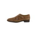 BOSS Herren Schuhe COLBY MONK aus Veloursleder, beige, Gr. 42EU