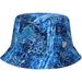 Men's New Era Blue Detroit Lions Shibori Bucket Hat