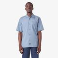 Dickies Men's Skateboarding Waynesboro Shirt - Coronet Blue Chambray Size XL (WSSK19)