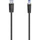 Hama USB cable USB 3.2 1st Gen (USB 3.0 / USB 3.1 1st Gen) USB-A plug, USB-B plug 1.50 m Black 00200625