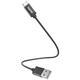 Hama USB charging cable USB 2.0 USB-A plug, USB-C® plug 0.20 m Black 00201600