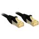 LINDY 47316 RJ45 Network cable, patch cable CAT 6a (CAT 7 cable) S/FTP 30.00 m Black 1 pc(s)