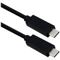 Roline USB cable USB4™ USB-C® plug, USB-C® plug 0.50 m Black Shielded 11.02.9080