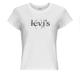 Levis GRAPHIC AUTHENTIC TSHIRT women's T shirt in White