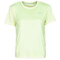 Nike MILER TOP SS women's T shirt in Green
