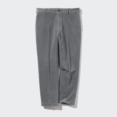 Uniqlo - Cotton Smart Corduroy Ankle Length Trousers - Gray - M