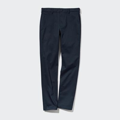 Uniqlo - Cotton Slim Fit Chino Trousers - Blue - 34inch