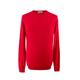 John Smedley Red Marcus Pullover Merino Wool Jumper Size S