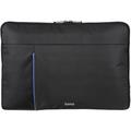 Hama Laptop/Macbook Padded Sleeve, up to 40 cm (15.6"), Black/Blue