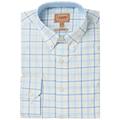 Men's Schöffel Polstead Classic Shirt - Sky Blue / Blue / Yellow