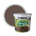 RONSEAL One Coat Fence Life Dark Oak - 5l RSLOCFLDO5L