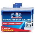 Finish Twin Pack Dishwasher Cleaner Regular 500Ml