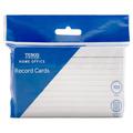 Tesco Large Record Cards 100 Pack